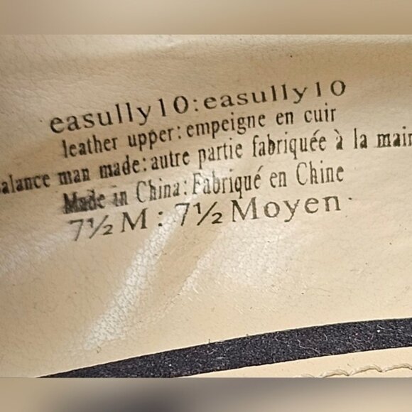 ENZO ANGIOLINI EASULLY BLACK SUEDE GOLD PLATFORM HEEL - Picture 7 of 13